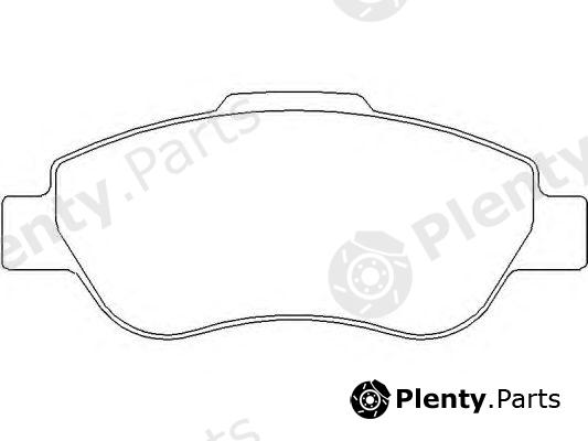  TEXTAR part 2407201 Brake Pad Set, disc brake
