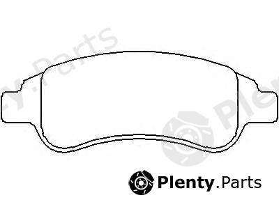  TEXTAR part 2410101 Brake Pad Set, disc brake