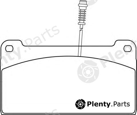  TEXTAR part 2976520304T402 Brake Pad Set, disc brake