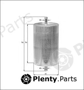  MAHLE ORIGINAL part KL14 Fuel filter