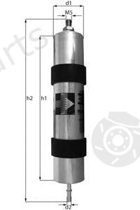  MAHLE ORIGINAL part KL104/1 (KL1041) Fuel filter