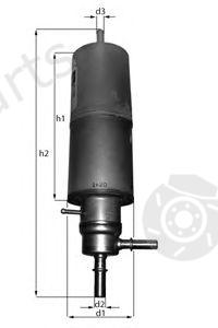  MAHLE ORIGINAL part KL438 Fuel filter
