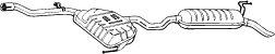  BOSAL part 286-239 (286239) End Silencer