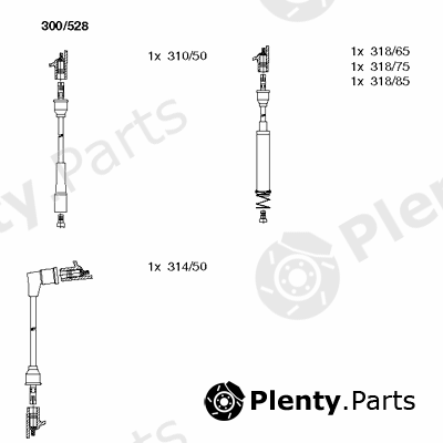  BREMI part 300/528 (300528) Ignition Cable Kit