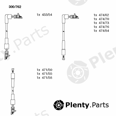 BREMI part 300/762 (300762) Ignition Cable Kit