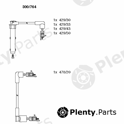  BREMI part 300/764 (300764) Ignition Cable Kit