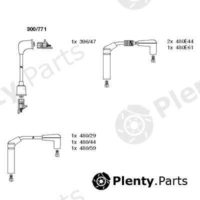  BREMI part 300/771 (300771) Ignition Cable Kit