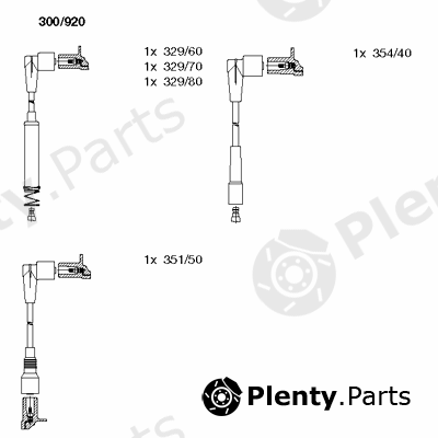  BREMI part 300/920 (300920) Ignition Cable Kit