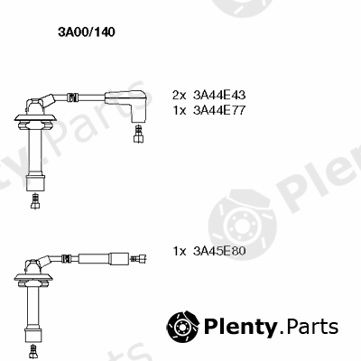 BREMI part 3A00/140 (3A00140) Ignition Cable Kit