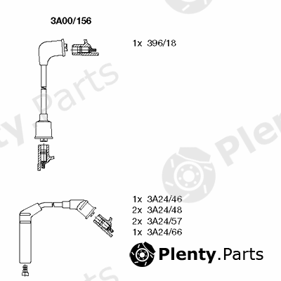  BREMI part 3A00/156 (3A00156) Ignition Cable Kit