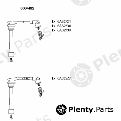  BREMI part 600/482 (600482) Ignition Cable Kit
