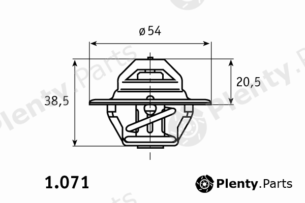  BEHR THERMOT-TRONIK part 1.071.83.305 (107183305) Thermostat, coolant