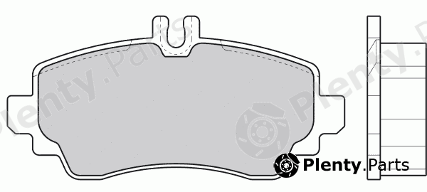  FERODO part FSL1303 Brake Pad Set, disc brake