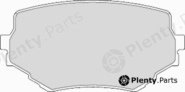  FERODO part FDB1565 Brake Pad Set, disc brake