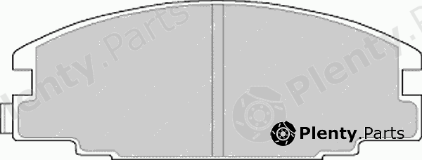  FERODO part FSL678 Brake Pad Set, disc brake