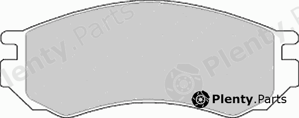  FERODO part FDB788 Brake Pad Set, disc brake