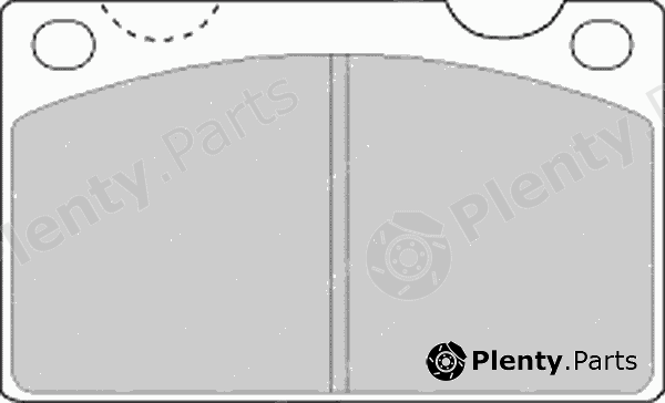  FERODO part FSL813 Brake Pad Set, disc brake