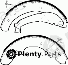  FERODO part FSB534R Brake Shoe Set