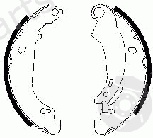  FERODO part FSB576 Brake Shoe Set