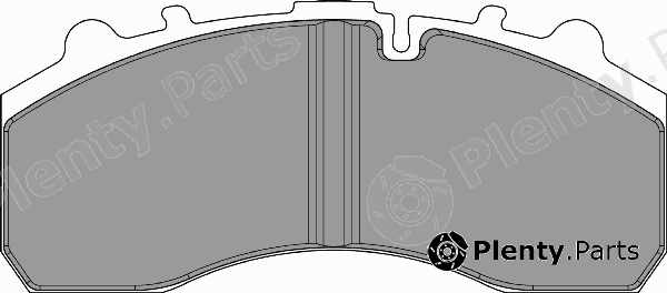  FERODO part FCV1328BFE Brake Pad Set, disc brake