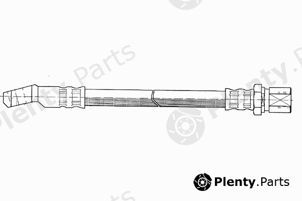  FERODO part FHY2007 Brake Hose