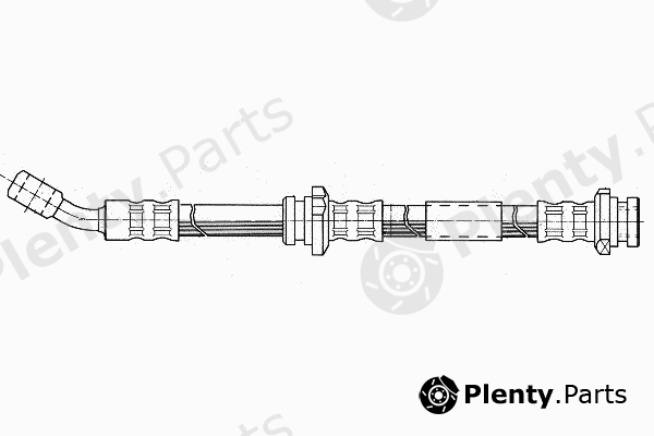  FERODO part FHY2427 Brake Hose
