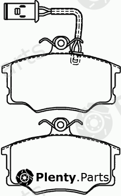  MINTEX part MDB1373 Brake Pad Set, disc brake