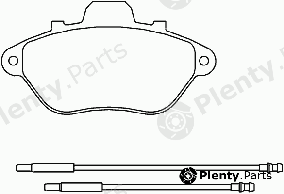  MINTEX part MDB1454 Brake Pad Set, disc brake