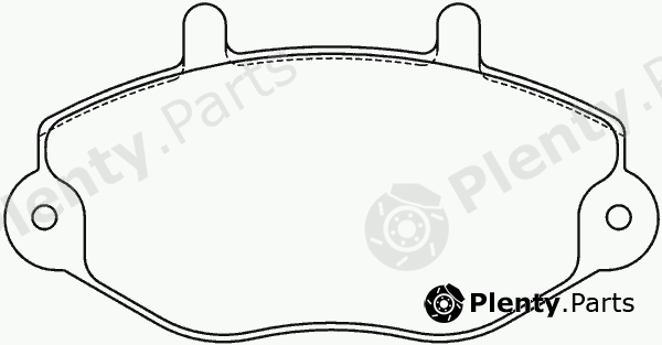  MINTEX part MDB1559 Brake Pad Set, disc brake