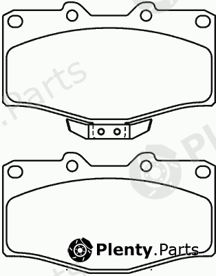  MINTEX part MDB1514 Brake Pad Set, disc brake