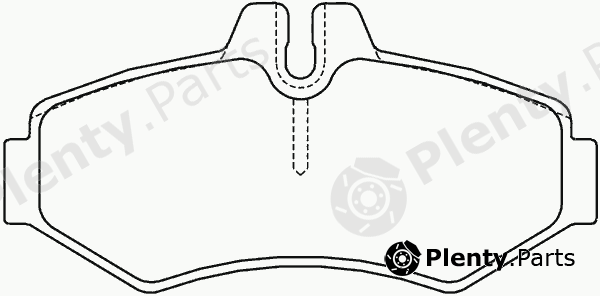  MINTEX part MDB1997 Brake Pad Set, disc brake