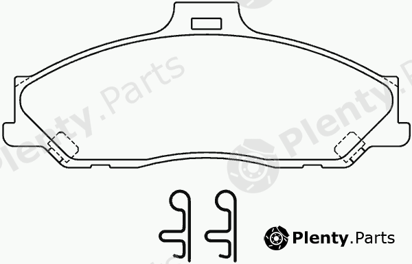  MINTEX part MDB2053 Brake Pad Set, disc brake