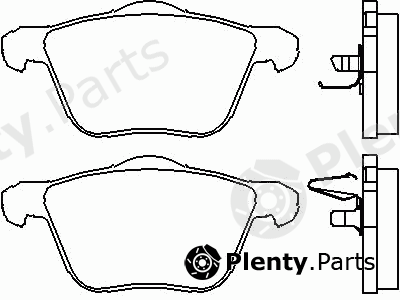  MINTEX part MDB2543 Brake Pad Set, disc brake