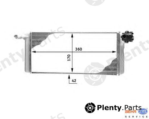  HELLA part 8FH351312-311 (8FH351312311) Heat Exchanger, interior heating