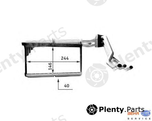  HELLA part 8FH351312-771 (8FH351312771) Heat Exchanger, interior heating