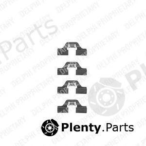  DELPHI part LX0307 Accessory Kit, disc brake pads