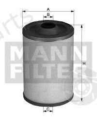  MANN-FILTER part BFU700x (BFU700X) Fuel filter
