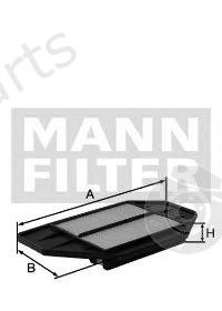  MANN-FILTER part C3347 Air Filter
