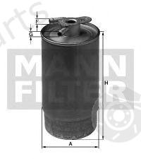  MANN-FILTER part WK841/1 (WK8411) Fuel filter