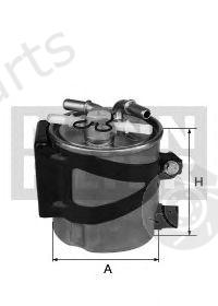  MANN-FILTER part WK920/5 (WK9205) Fuel filter