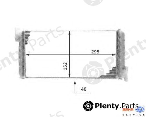  BEHR part 8FH351311-591 (8FH351311591) Heat Exchanger, interior heating