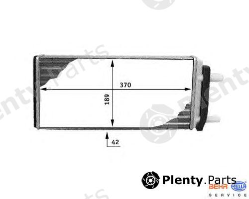  BEHR part 8FH351312-481 (8FH351312481) Heat Exchanger, interior heating