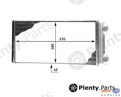  BEHR part 8FH351312-491 (8FH351312491) Heat Exchanger, interior heating