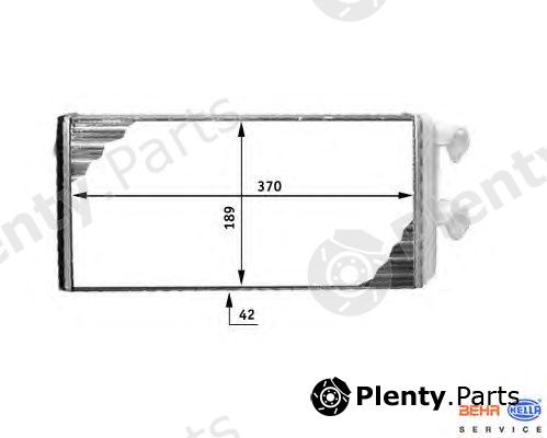  BEHR part 8FH351312-501 (8FH351312501) Heat Exchanger, interior heating
