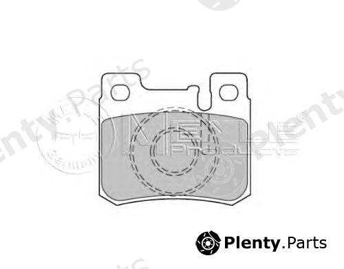  MEYLE part 0252130115 Brake Pad Set, disc brake