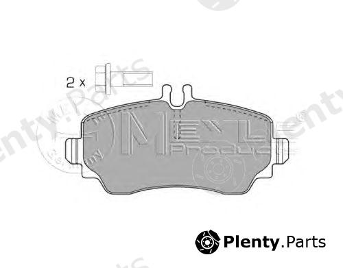  MEYLE part 0252307016 Brake Pad Set, disc brake