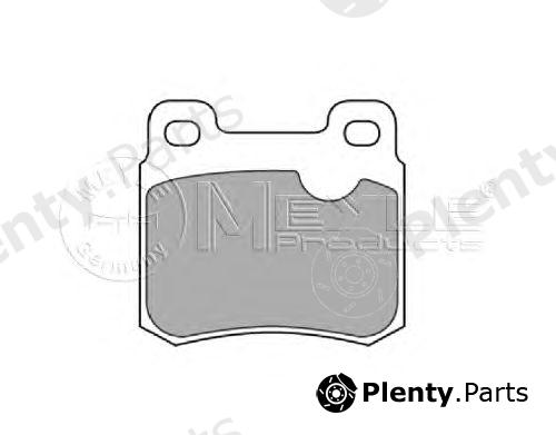  MEYLE part 0252114015 Brake Pad Set, disc brake