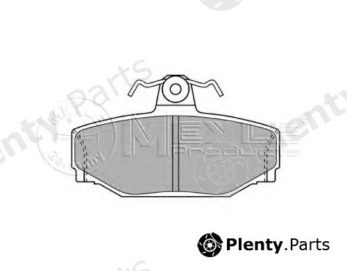  MEYLE part 0252138513 Brake Pad Set, disc brake