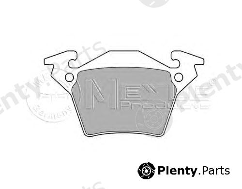  MEYLE part 0252302017 Brake Pad Set, disc brake
