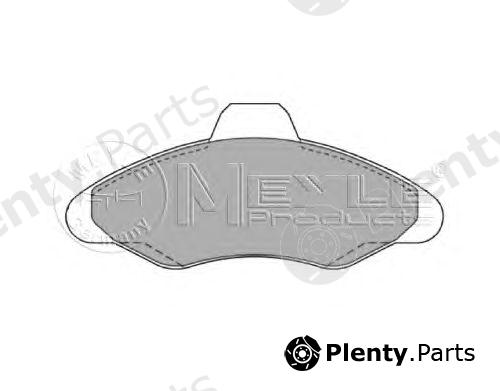  MEYLE part 0252117118 Brake Pad Set, disc brake
